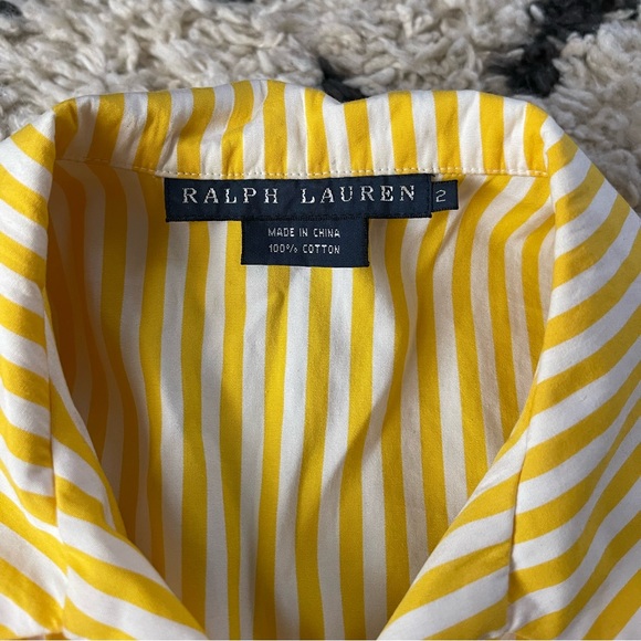 Vintage Ralph Lauren Stripped dress size 2 - Picture 6 of 15